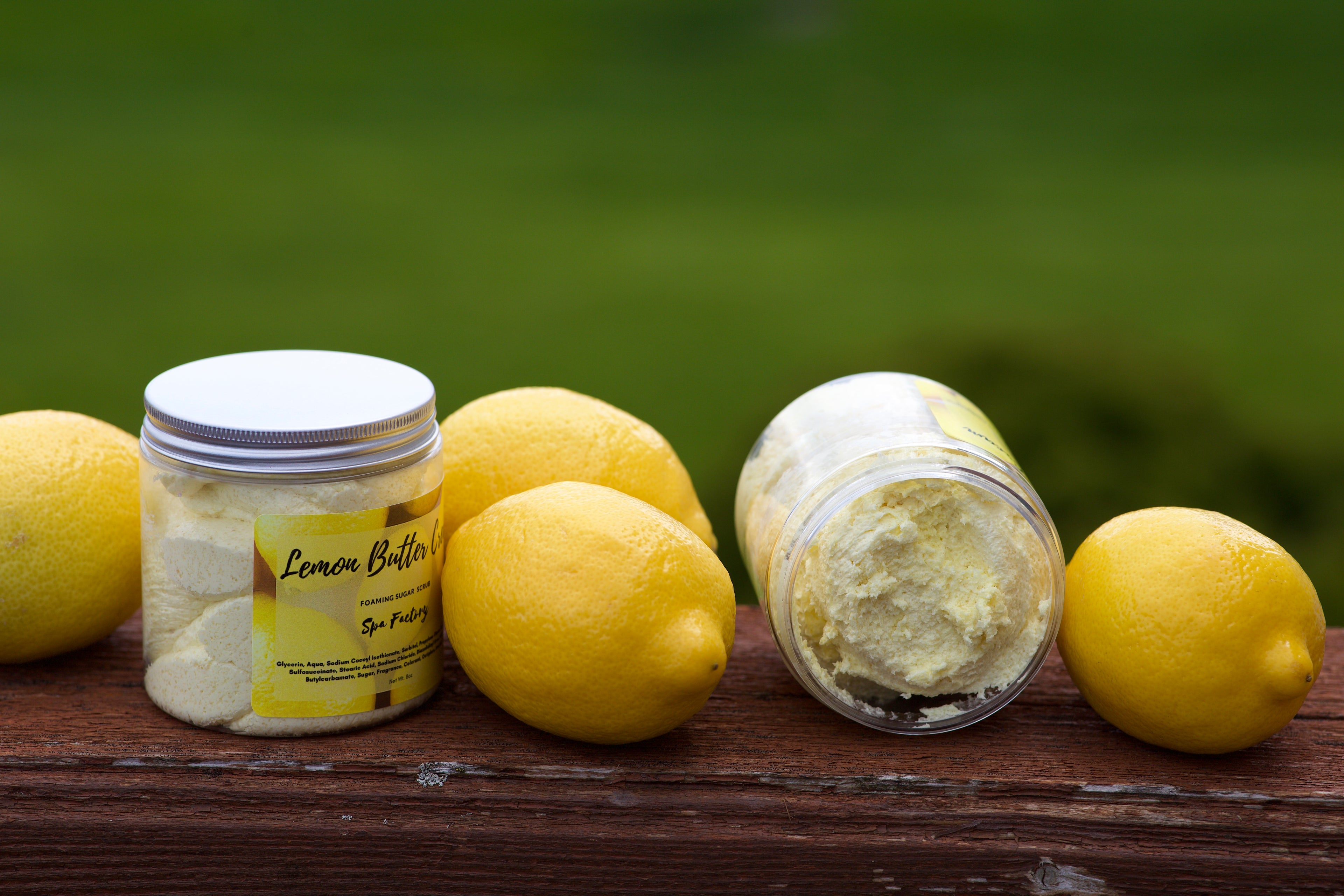 Foaming Sugar Scrubs